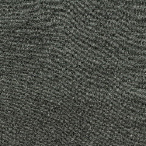 Grey Heather Ponte Knit, Poly-Viscose