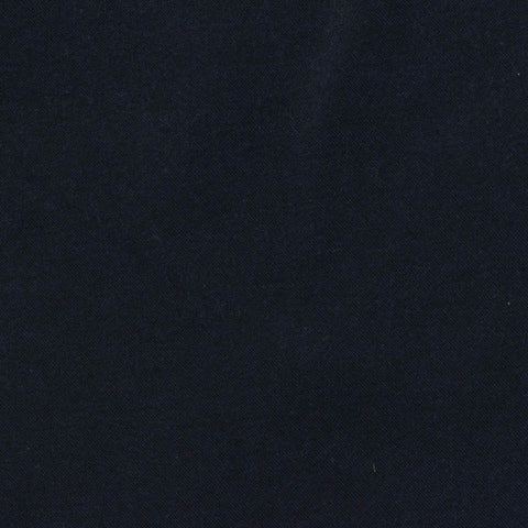 Cotton Polyester Stretch Sateen Fabric, 195 gsm, 146 cm — Navy