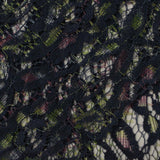 Black Floral Lace, Cotton — photo 3