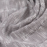 Light Grey Check Jacquard, Polyester — photo 3