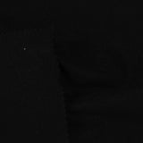Polyester Stretch Velvet Fabric, 340 gsm, 160 cm — Black — photo 3