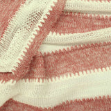 Cream Horizontal-Stripe Knit, Viscose-Poly — photo 3