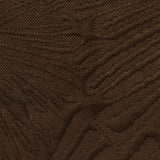 Brown Tone-on-Tone Interlock Knit, Polyester — photo 3