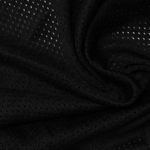 White Dots Warp Knit, Polyester, 127 gsm