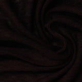 Dark Brown Marl Jersey Knit, Viscose-Poly — photo 3