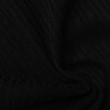 100% Polyester Chunky Knit Fabric, 325 gsm, 160 cm — Black — photo 3