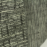 Black Horizontal-Stripe Jacquard, Poly-Cotton — photo 3