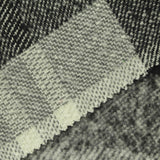 Black Horizontal-Stripe Bouclé, Poly-Viscose — photo 3