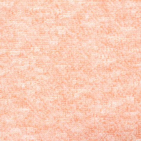 Peach Marl Chunky Knit, Cotton-Poly, 101 gsm