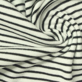 Black Stripes Velvet, Polyester — photo 3