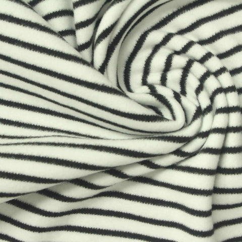 Black Stripes Velvet, Polyester