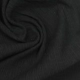 Cotton Polyester Crepe Fabric, 180 gsm, 128 cm — Black — photo 3