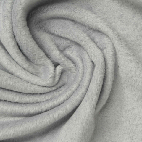 Polyester Stretch Interlock Knit Fabric, 240 gsm, 175 cm — Grey