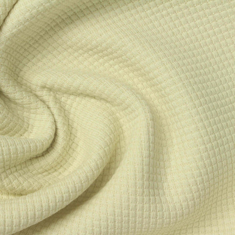 Waffle Knit Fabric, 440 gsm, 175 cm