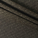 Dark Grey Diamond Interlock Knit, Poly-Viscose — photo 3