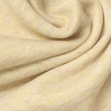 Light Yellow Marl French Terry, Cotton-Poly — photo 3