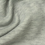 Light Grey Heathered-Marl French Terry, Poly-Cotton — photo 3