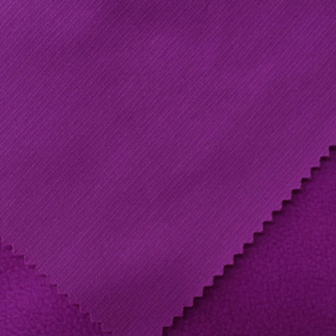 100% Polyester Chunky Knit Fabric, 205 gsm, 150 cm — Purple