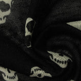 White Skull Chunky Knit, Polyester — photo 3