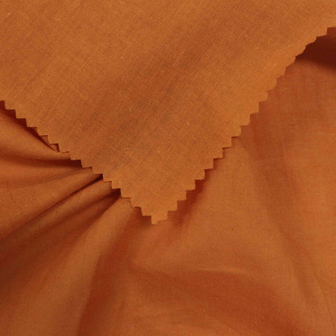 100% Cotton Voile Fabric, 65 gsm, 148 cm — Orange