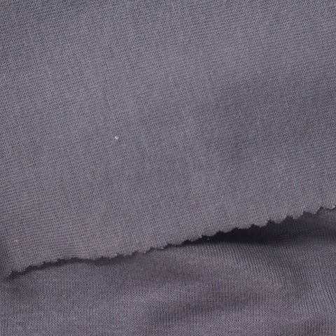Dusty Purple Ribbed Rib Knit, Cotton