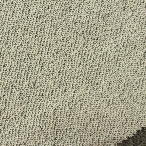 Heather Grey Marl French Terry, Cotton-Poly, 238 gsm