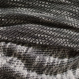 Black Marl French Terry, Cotton-Poly — photo 3