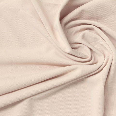 Polyester Jersey Knit Fabric, 185 gsm, 180 cm — Beige