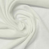 Polyester Viscose Stretch Jersey Knit Fabric, 130 gsm, 160 cm — White — photo 3