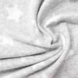 Light Grey Marl Interlock Knit, Poly-Viscose — photo 3