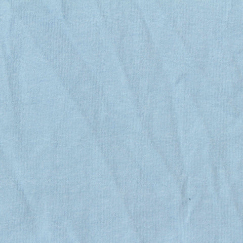 100% Cotton Jersey Knit Fabric, 160 gsm, 188 cm — Blue