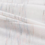 Light Blue Heathered-Marl Chunky Knit, Viscose-Poly — photo 3