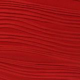 Jacquard Polyester Stretch Jersey Knit Fabric, 280 gsm — Red — photo 3
