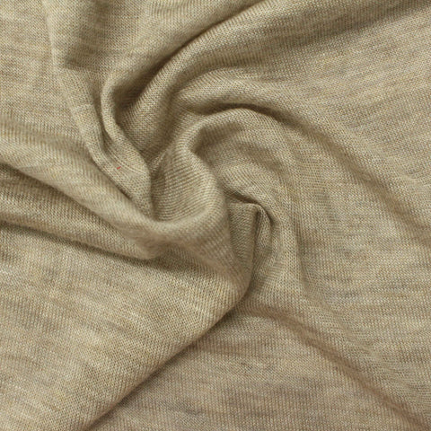 Light Brown Marl Chunky Knit, Viscose