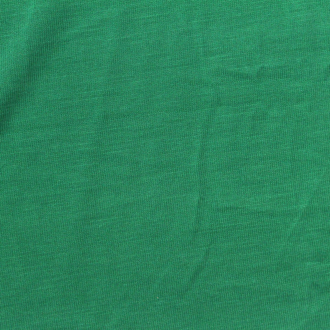 Washed Modal Polyester Jersey Knit Fabric, 180 gsm, 165 cm — Green