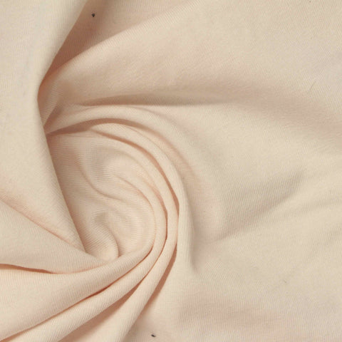 Cotton Polyester Jersey Knit Fabric, 170 gsm, 180 cm — Beige
