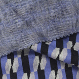 Black Geometric Jacquard, Cotton — photo 3