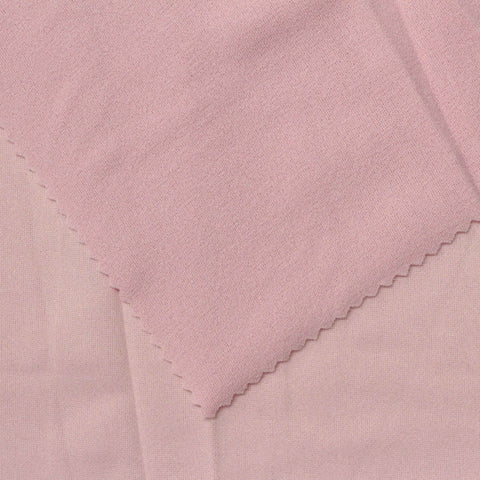 Polyester Stretch Linen-Look Fabric, 210 gsm, 160 cm — Pink
