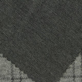 Dark Grey Check Interlock Knit, Poly-Viscose — photo 3