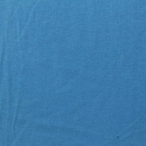 100% Cotton Jersey Knit Fabric, 145 gsm — Blue
