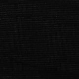 Polyester Stretch Chunky Knit Fabric, 215 gsm, 160 cm — Black — photo 3