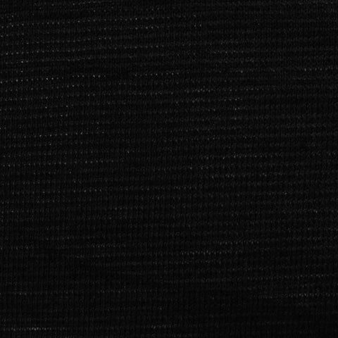 Black Ribbed Chunky Knit, Polyester