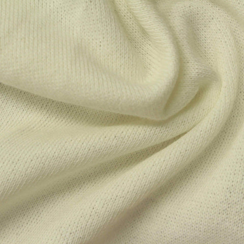 Cotton Polyester French Terry Fabric, 190 gsm, 160 cm — Beige