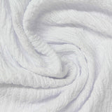 Polyester Stretch Crepe Fabric, 163 gsm, 149 cm — White — photo 3