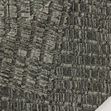 Black Heathered-Marl Rib Knit, Poly-Viscose — photo 3