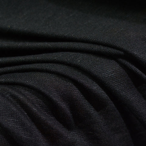 Black Heathered-Marl Chunky Knit, Cotton
