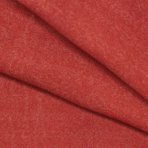Red Marl Scuba Knit, Poly-Cotton