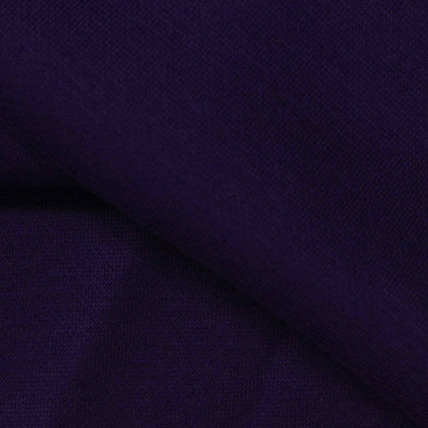 Polyester Cotton Fleece Fabric, 300 gsm — Purple