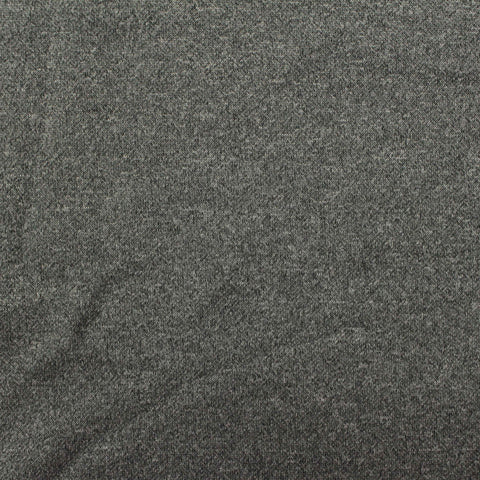 100% Polyester Interlock Knit Fabric, 255 gsm, 170 cm — Grey