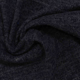 Dark Grey Marl Jersey Knit, Polyester — photo 3
